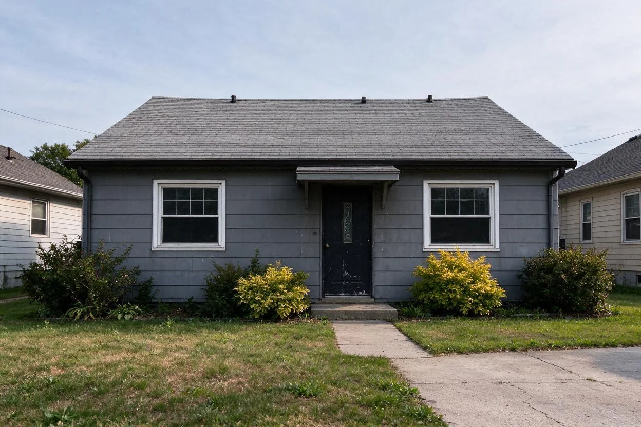 Exterior Rendering: drag to compare before
